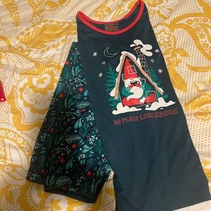 Cat & Jack holiday pijama set